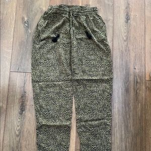 Urban outfitters cheetah pants